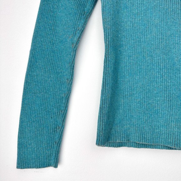 Spanner Contrast Rib Mock Neck Sweater - Picture 7 of 11